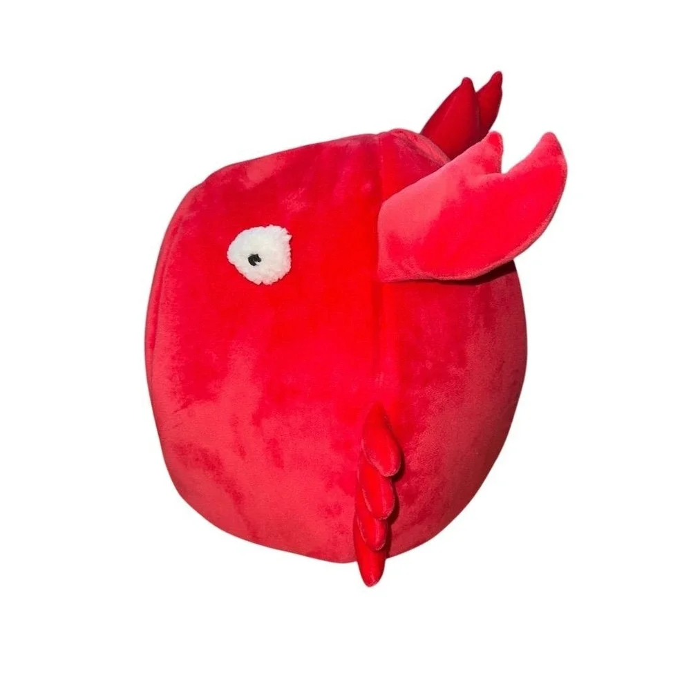 Novelty Crab Design Cat or Dog Bed Red Pet Bed heart to tail Mr crabs sponge bob
